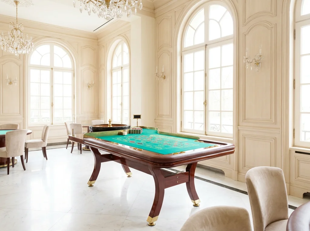 Pristine roulette table